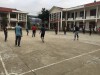 Trường THCS Luân Giói tích cực tập luyện để tham gia giải bóng chuyền do Phòng GD Điện Biên Đông tổ chức