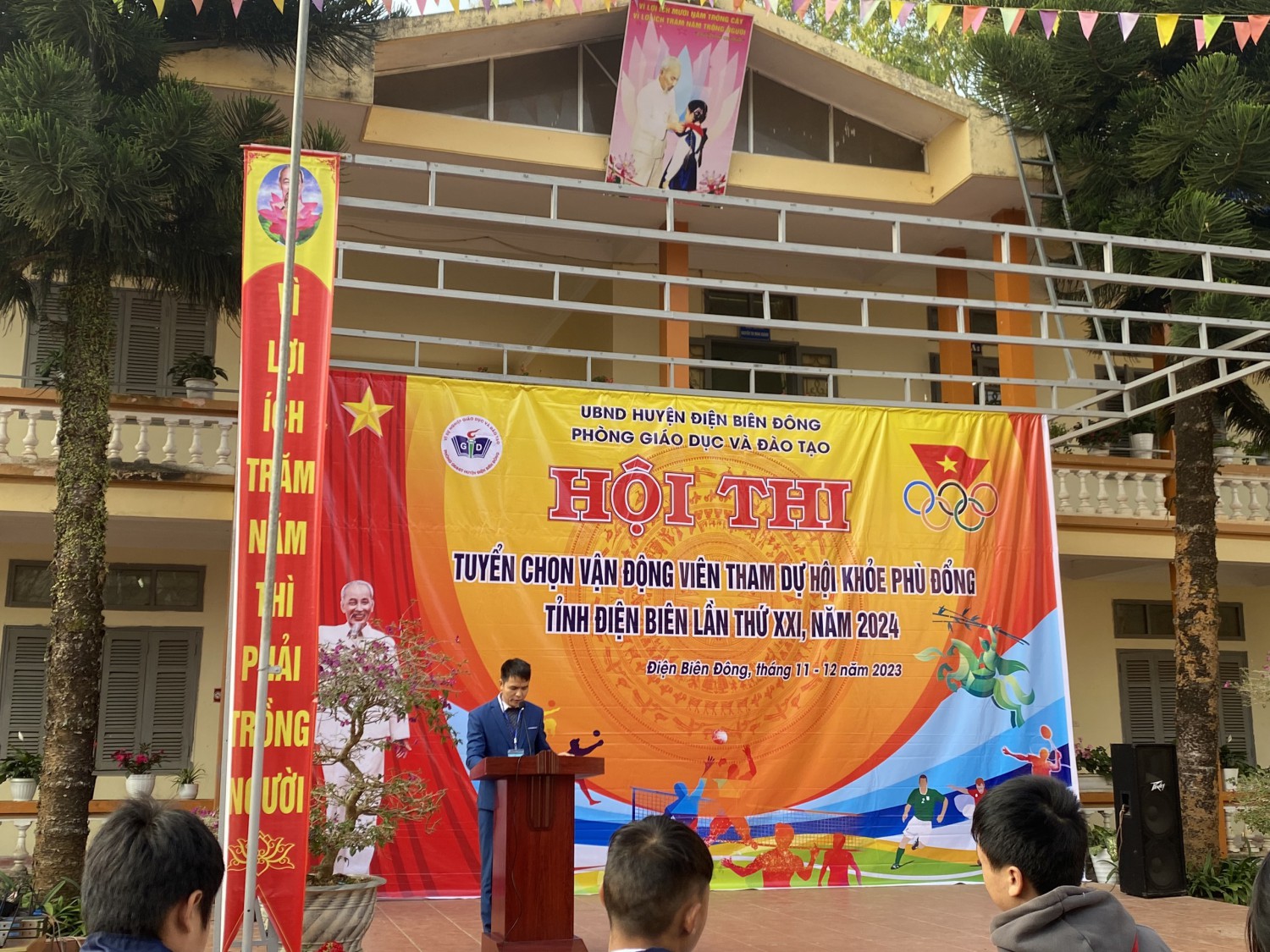 THCS Luân Giói tham gia Hội thi tuyển chọn vận động viên tham dự Hội khỏe Phù Đổng tỉnh Điện Biên  lần thứ XXI, năm 2024
