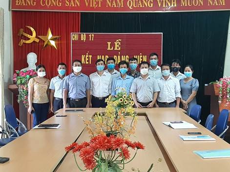 KẾT NẠP ĐẢNG VIÊN  TRƯỜNG THCS LUÂN GIÓI